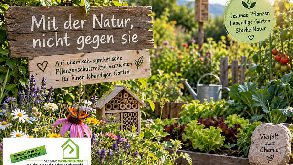 Themenbild: Pressemitteilung: Schluss mit der Giftspritze im Hausgarten