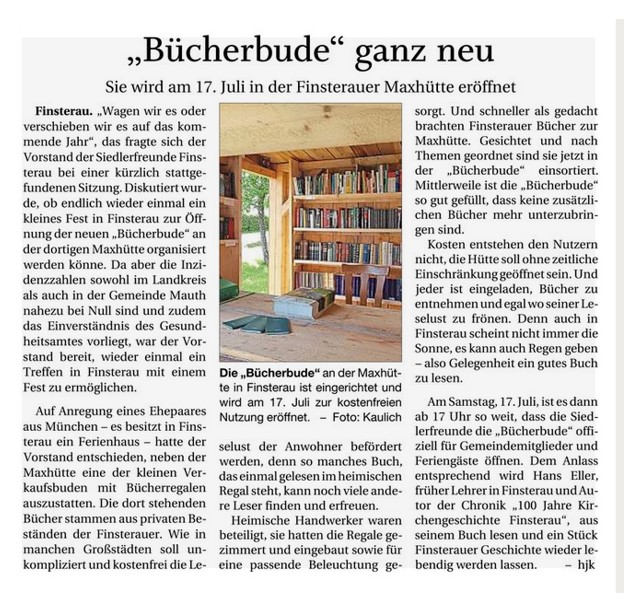 Bericht aus der PNP vom 16.07.2021