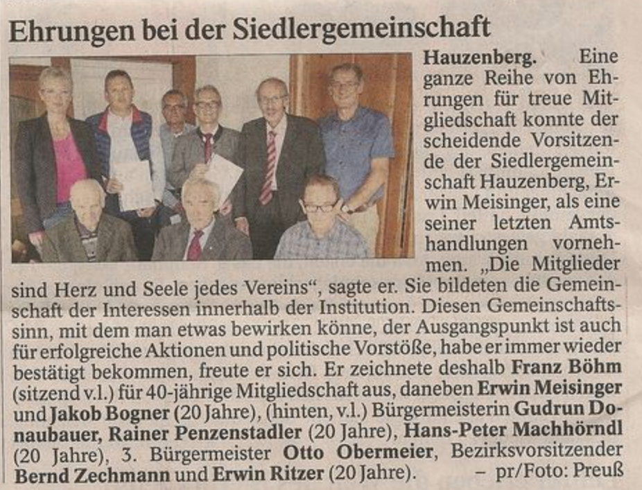 Bericht aus der PNP vom 28.10.2015