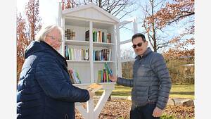 Siedlergemeinschaft Sickershausen Offener Bücherschrank Verband Wohneigentum