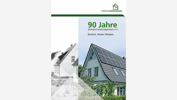 Themenbild: 90 Jahre Verband wohneigentum