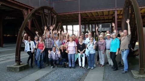 SGM Dormagen auf Tagesfahrt in Essen und Duisburg im September 2016