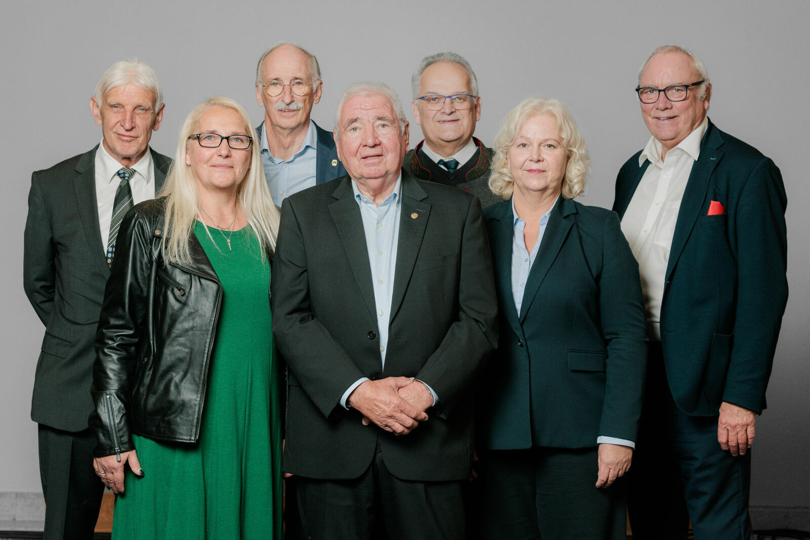 Die 7 neuen Mitglieder des Präsidiums