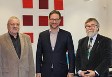 Themenbild: Siegmund Schauer und Manfred Jost beim PST Pronold