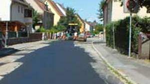 kaputte Straße