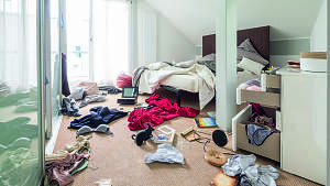 Wohnung verwüstet nach Einbruch