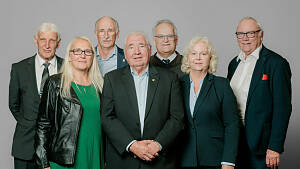 Die 7 neuen Mitglieder des Präsidiums