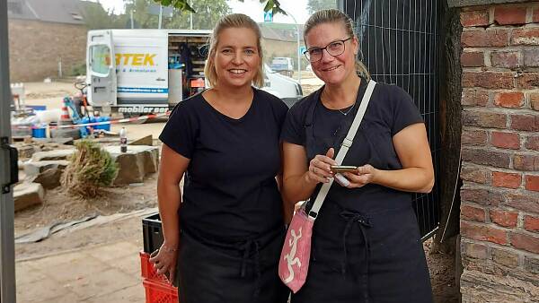 Themenbild: Maike Biert und ihre Freundin Stefanie Jäger