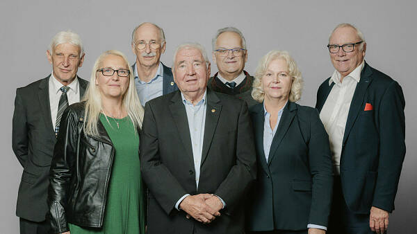 Themenbild: Das Präsidium des Verbands Wohneigentum