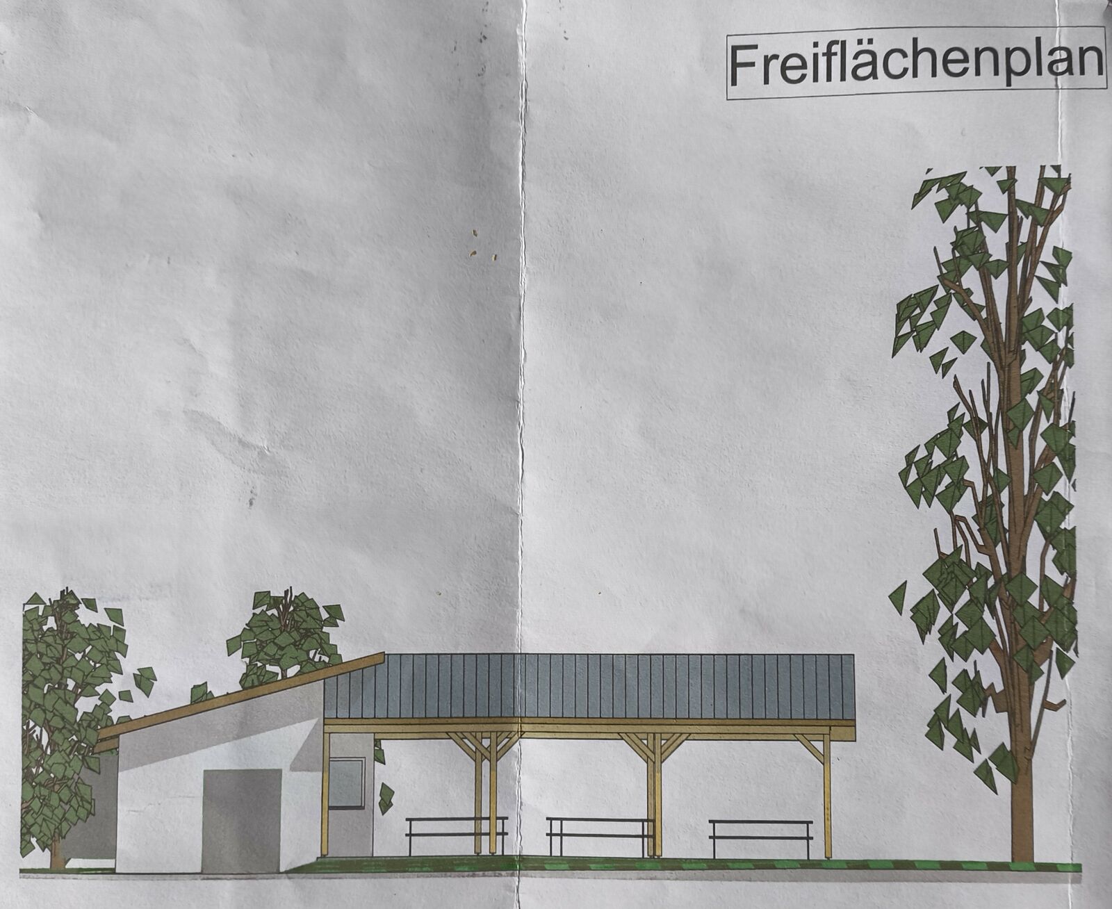 Freiflächenplan