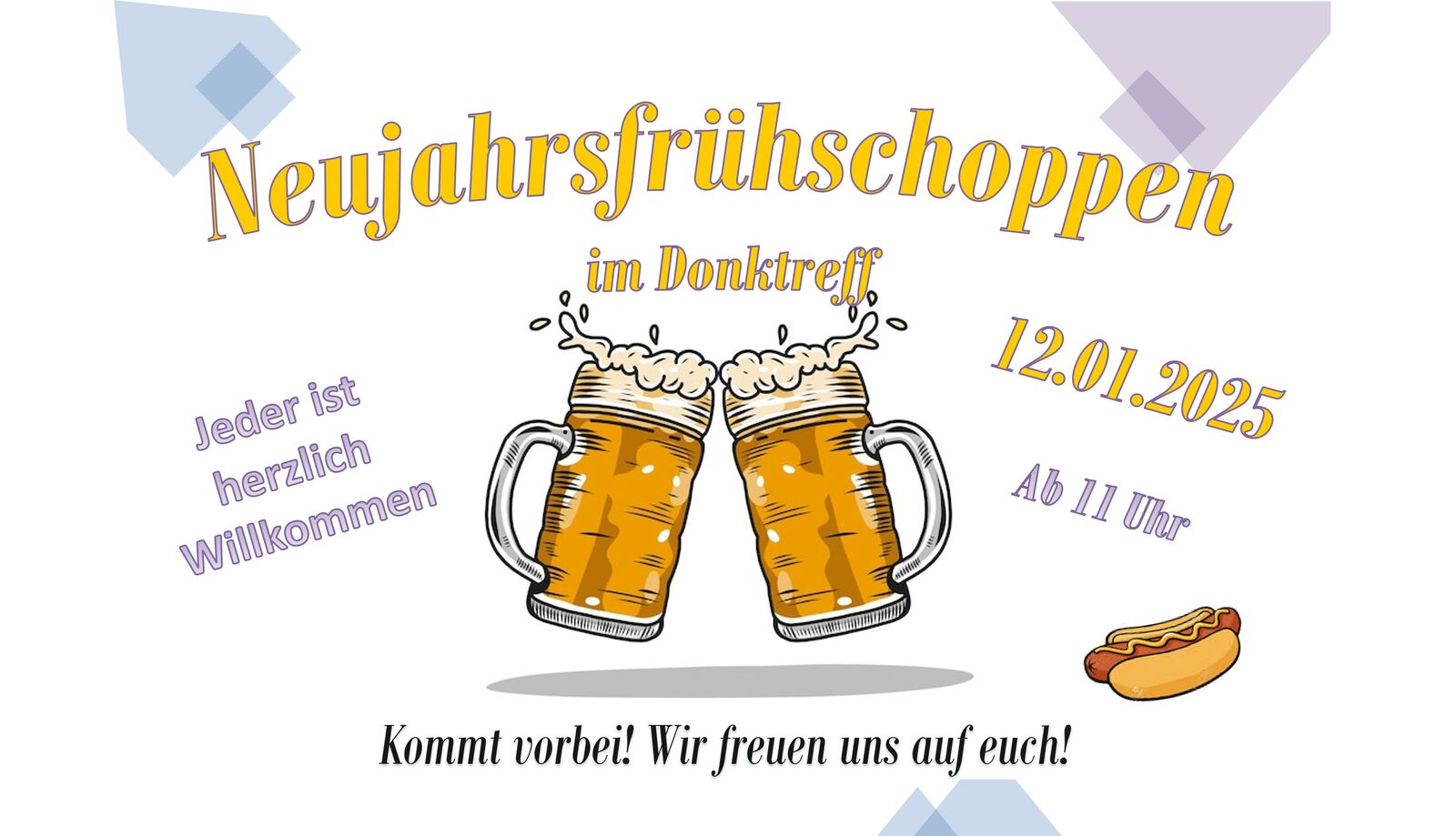 Neujahrsfrühschoppen 2025
