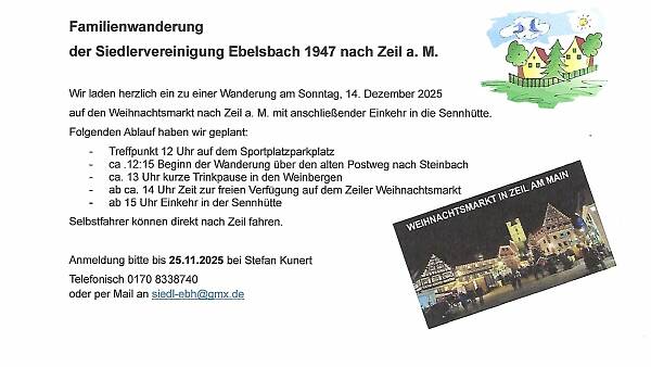 Themenbild: Familienwanderung 2025