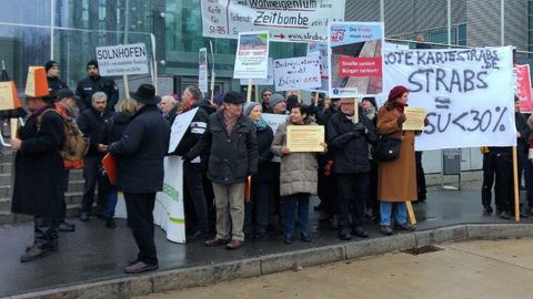 So sieht Protest aus