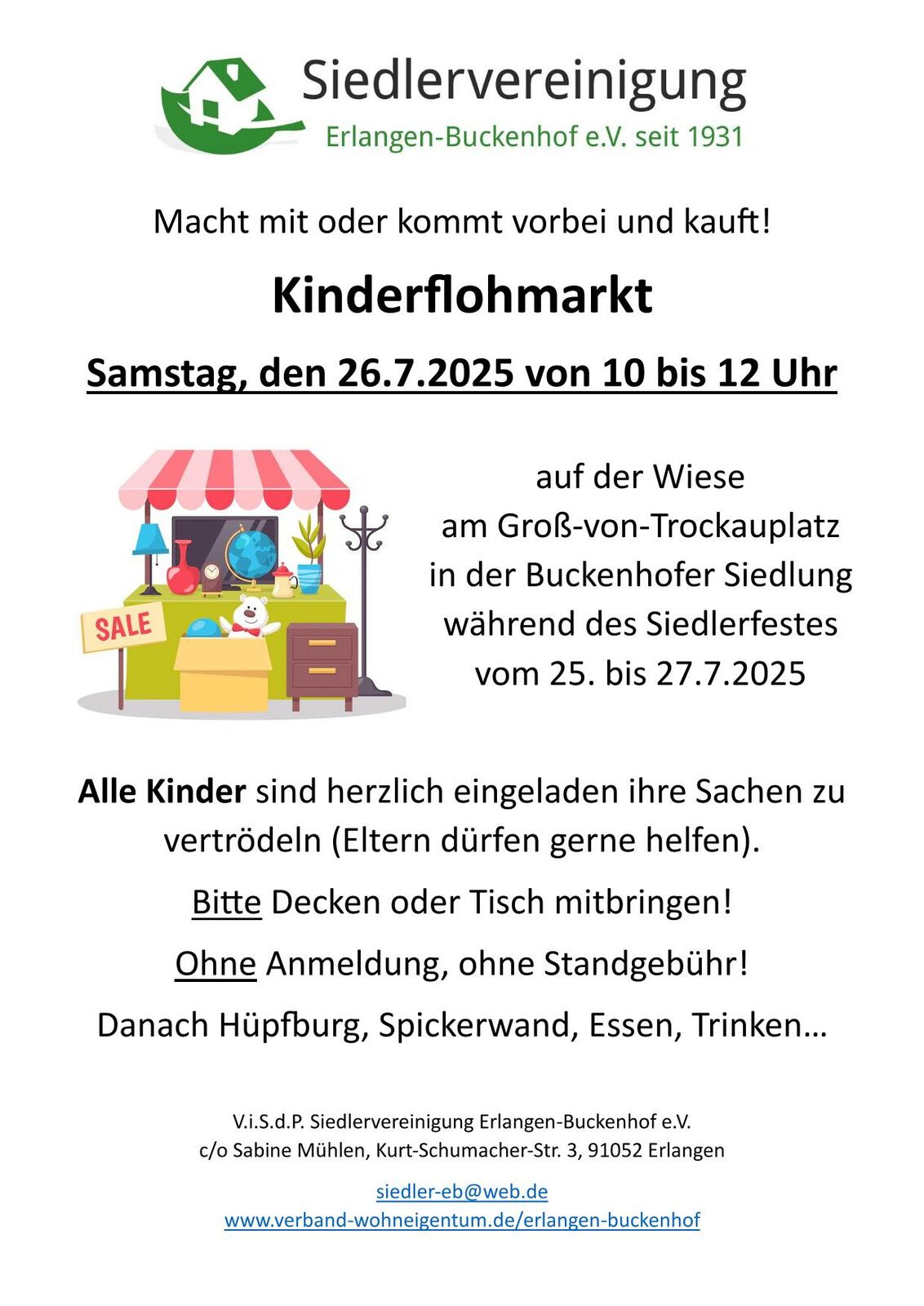 Kinderflohmarkt 2025