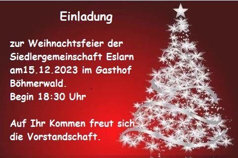 Einladung