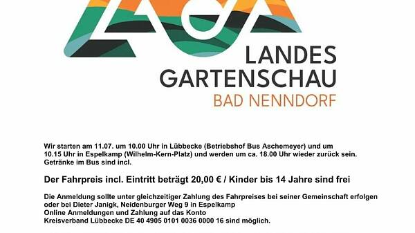 Themenbild: Einladung zur Landesgartenschau in Bad Nenndorf