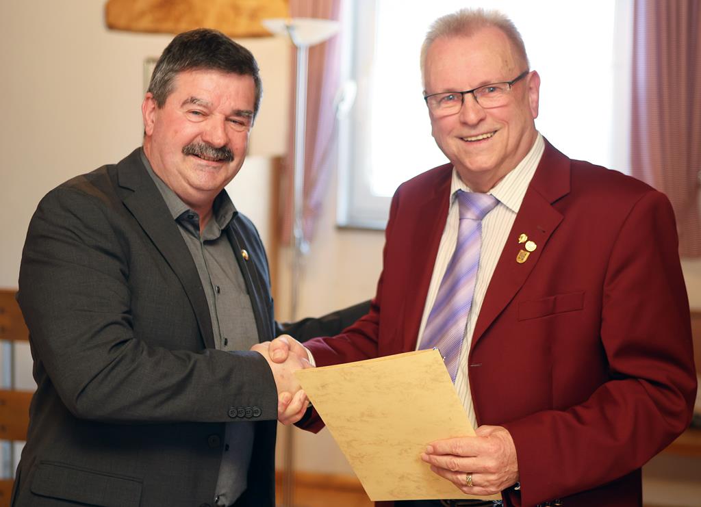 Ehrung Josef Barth_ JHV März 2026