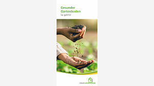 Coverbild Folder Gesunder Gartenboden