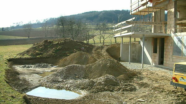 Themenbild: Baustelle Hausbau
