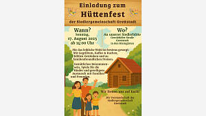 Einladung Hüttenfest