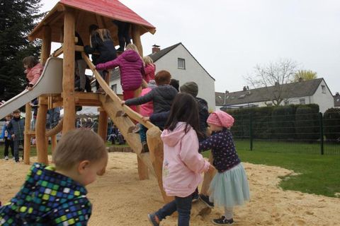 Spielplatz Einweihung