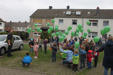 Spielplatz Einweihung