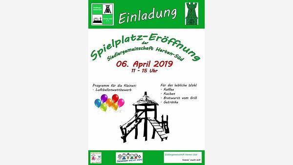 Themenbild: Spielplatz Einweihung Themenbild: Spielplatz Einweihung