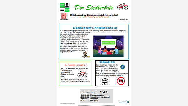 Themenbild: Der Siedlerbote