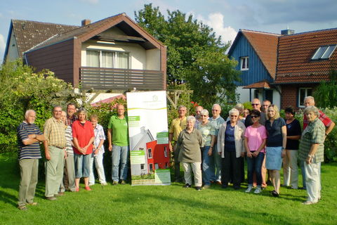 Gruppenbild in der Abendsonne