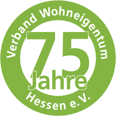 Logo 75 Jahre VWE  Hessen