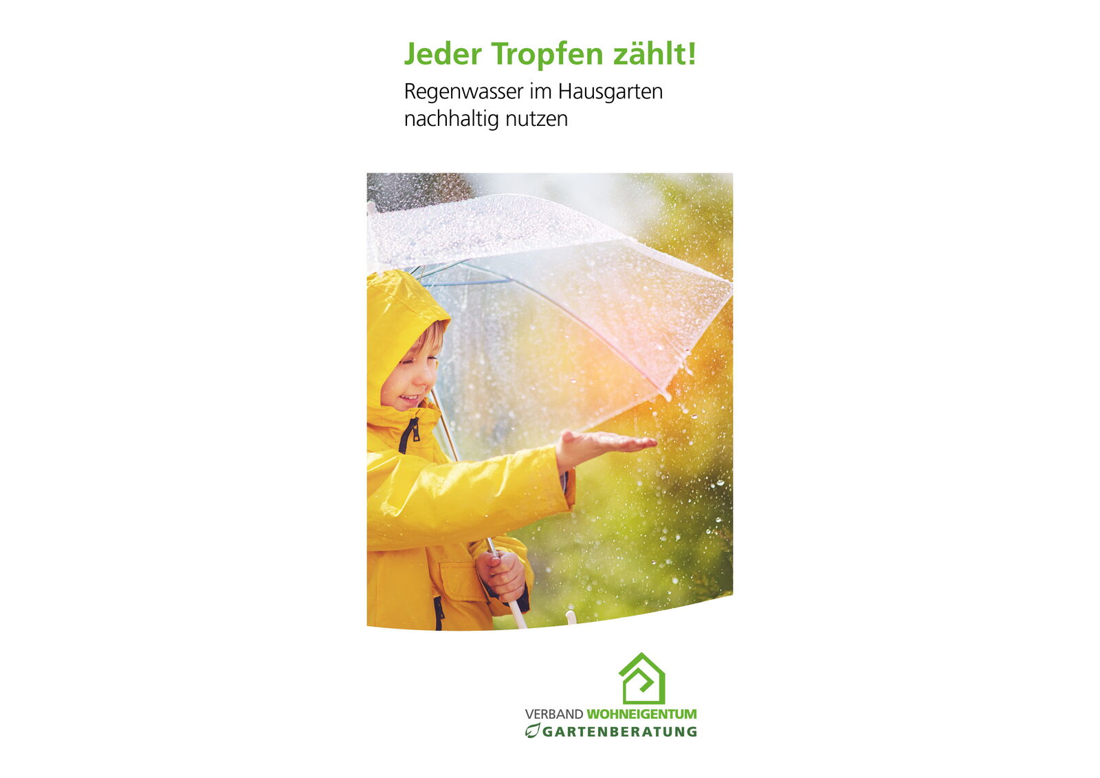 Folder Jeder Tropfen zählt