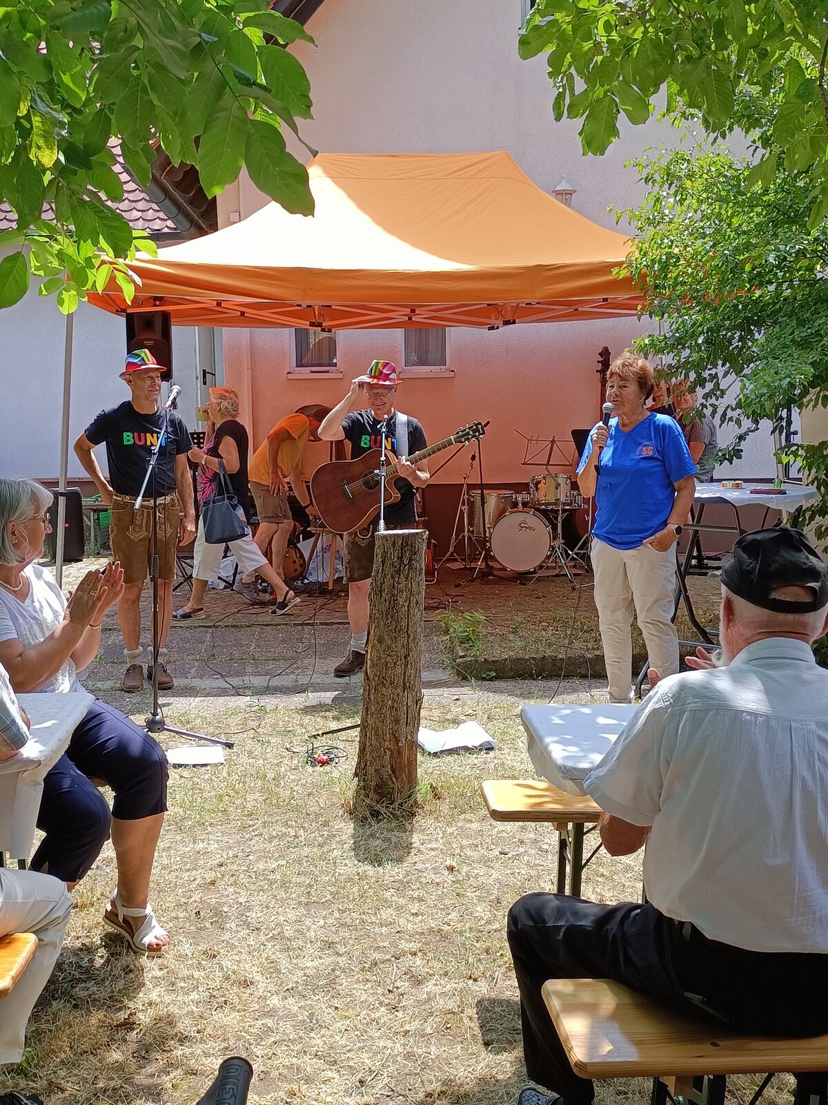 Musik beim Siedlerfest