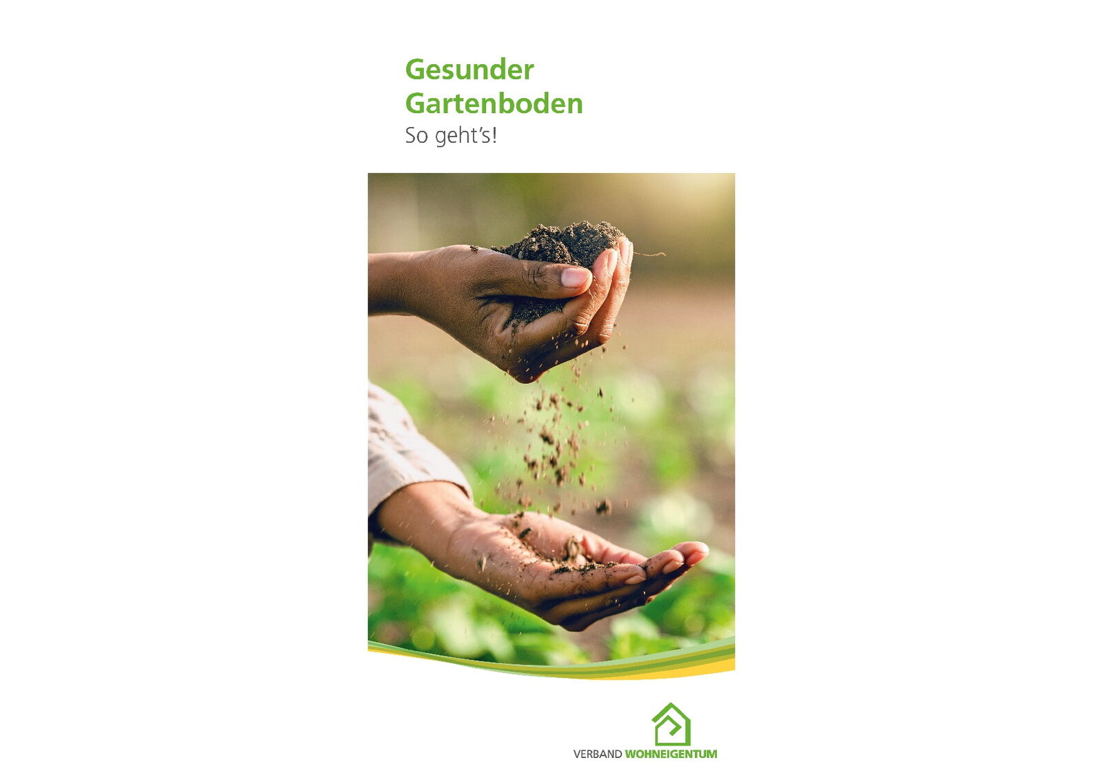 Folder Gesunder Gartenboden