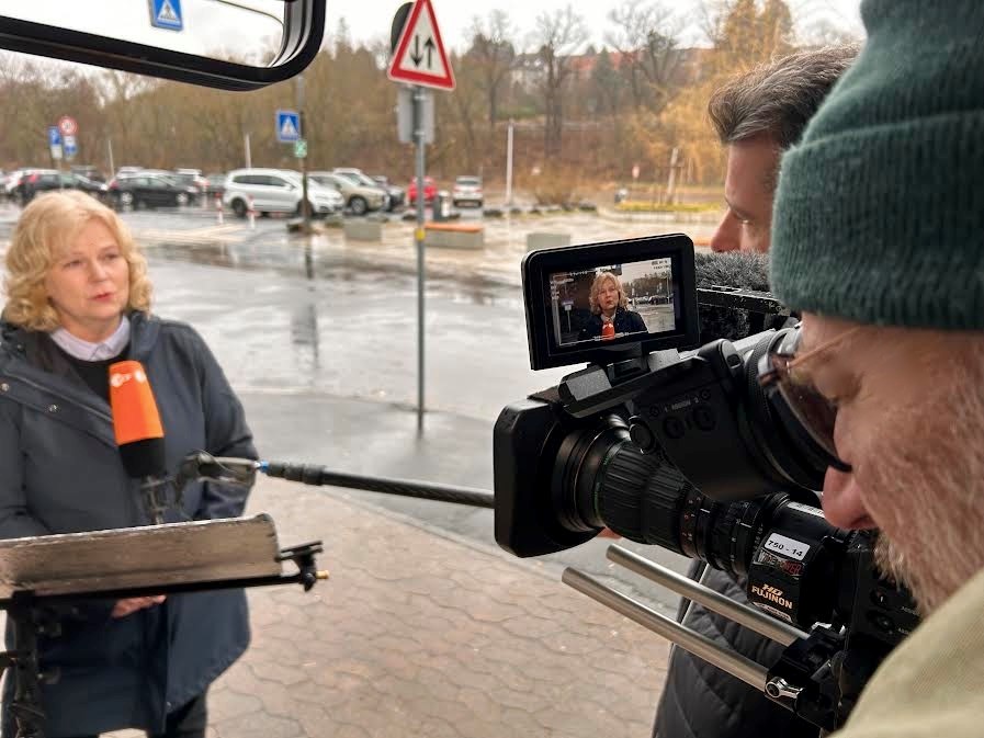 Andrea Müller Nadjm im Interview mit dem ZDF