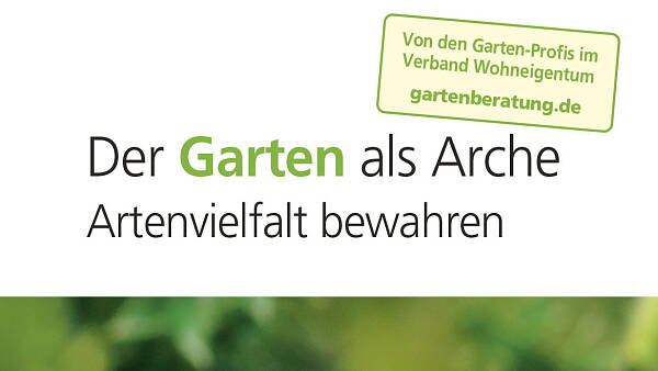 Themenbild: Folder der Garten als Arche