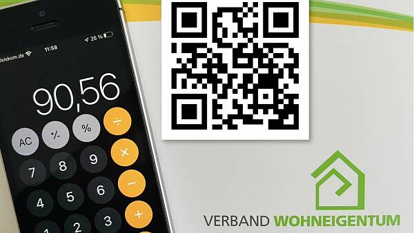Themenbild: Rechner und QR-Code