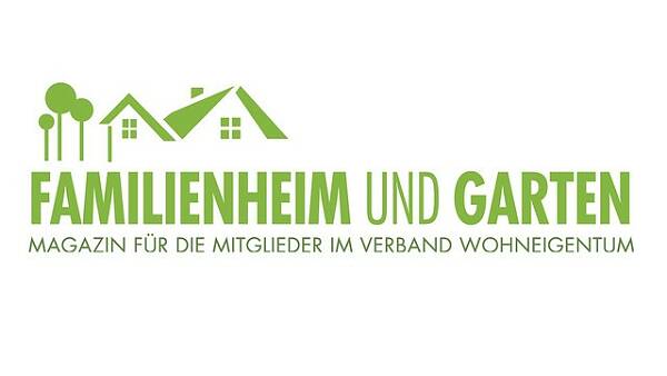 Themenbild: Logo des Mitgliedermagazins Familienheim und Garten