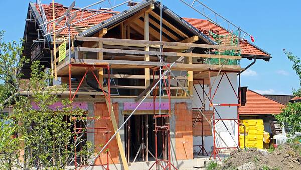 Themenbild: Haus im Bau Themenbild: Haus im Bau