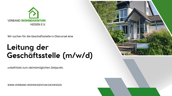 Themenbild: Ausschreibung Leitung Geschäftsstelle