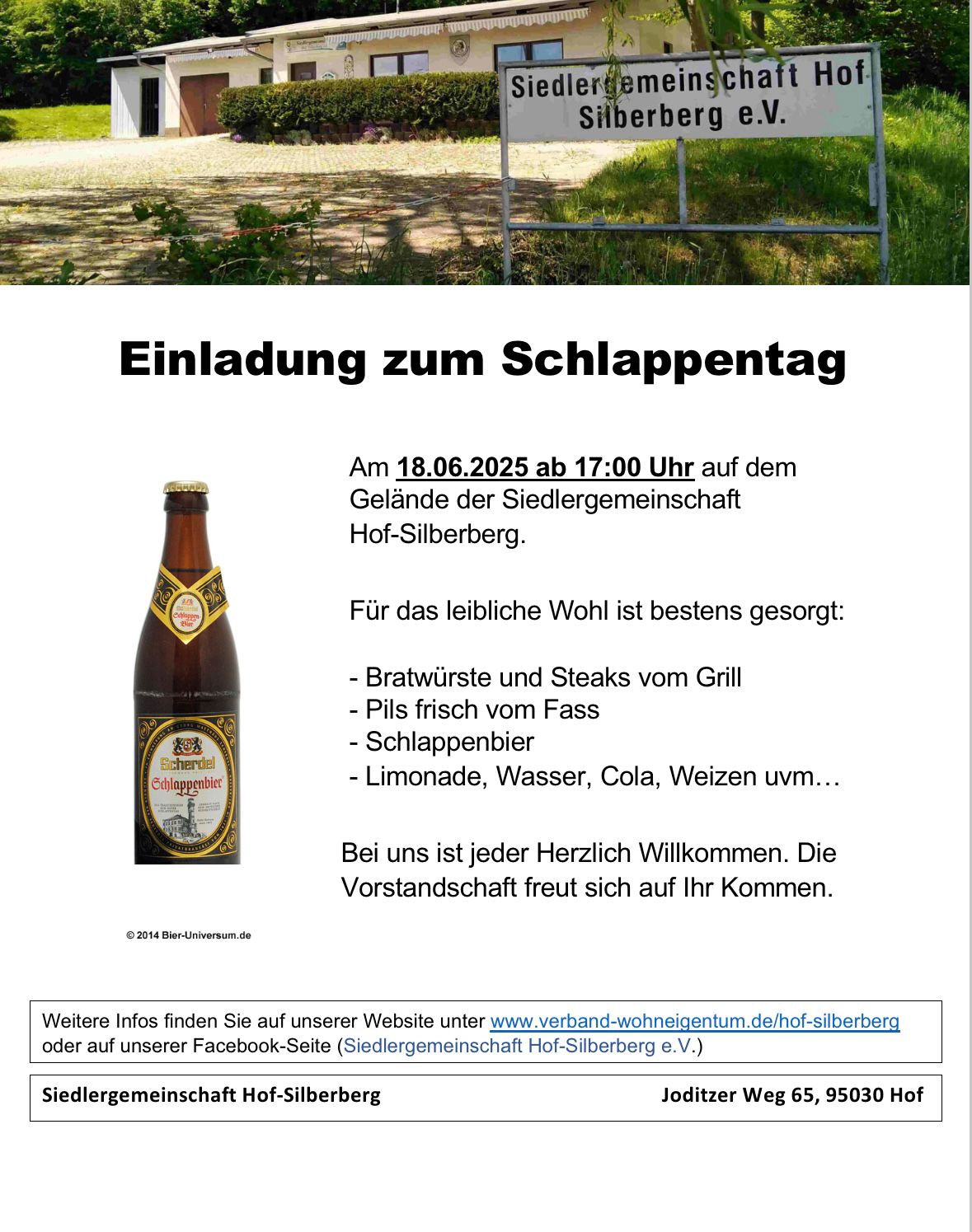 Flyer Schlappentag