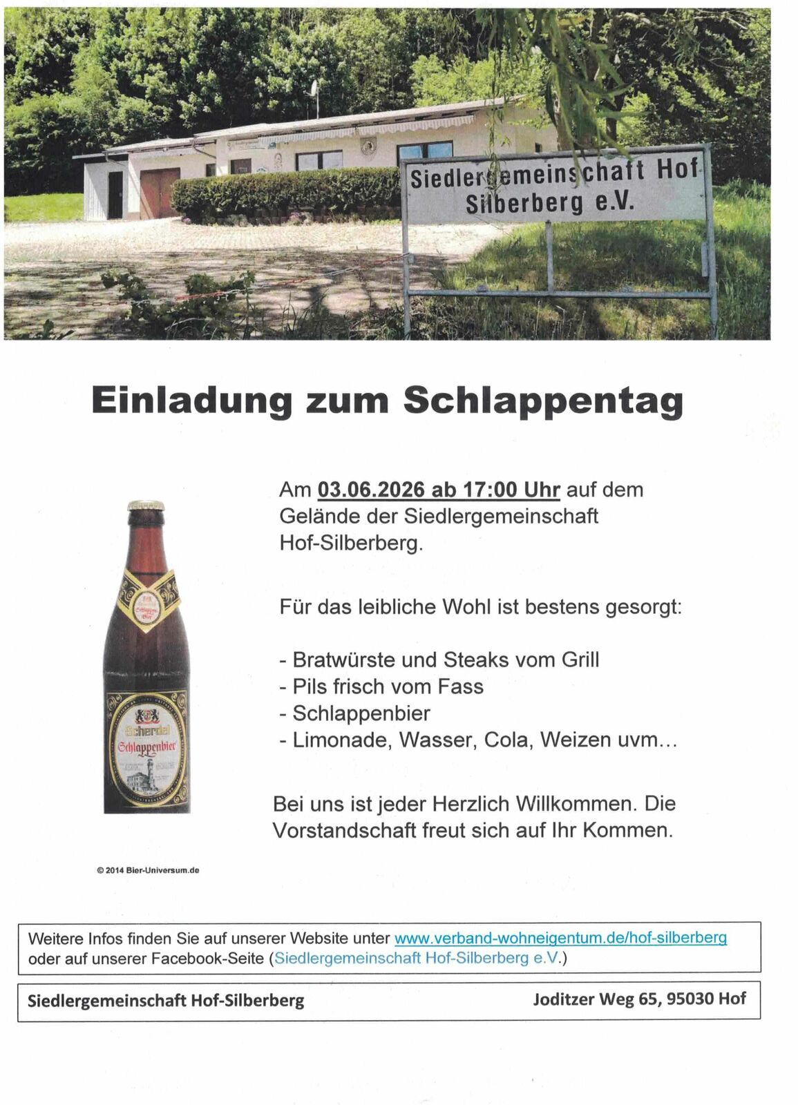 Flyer Schlappentag