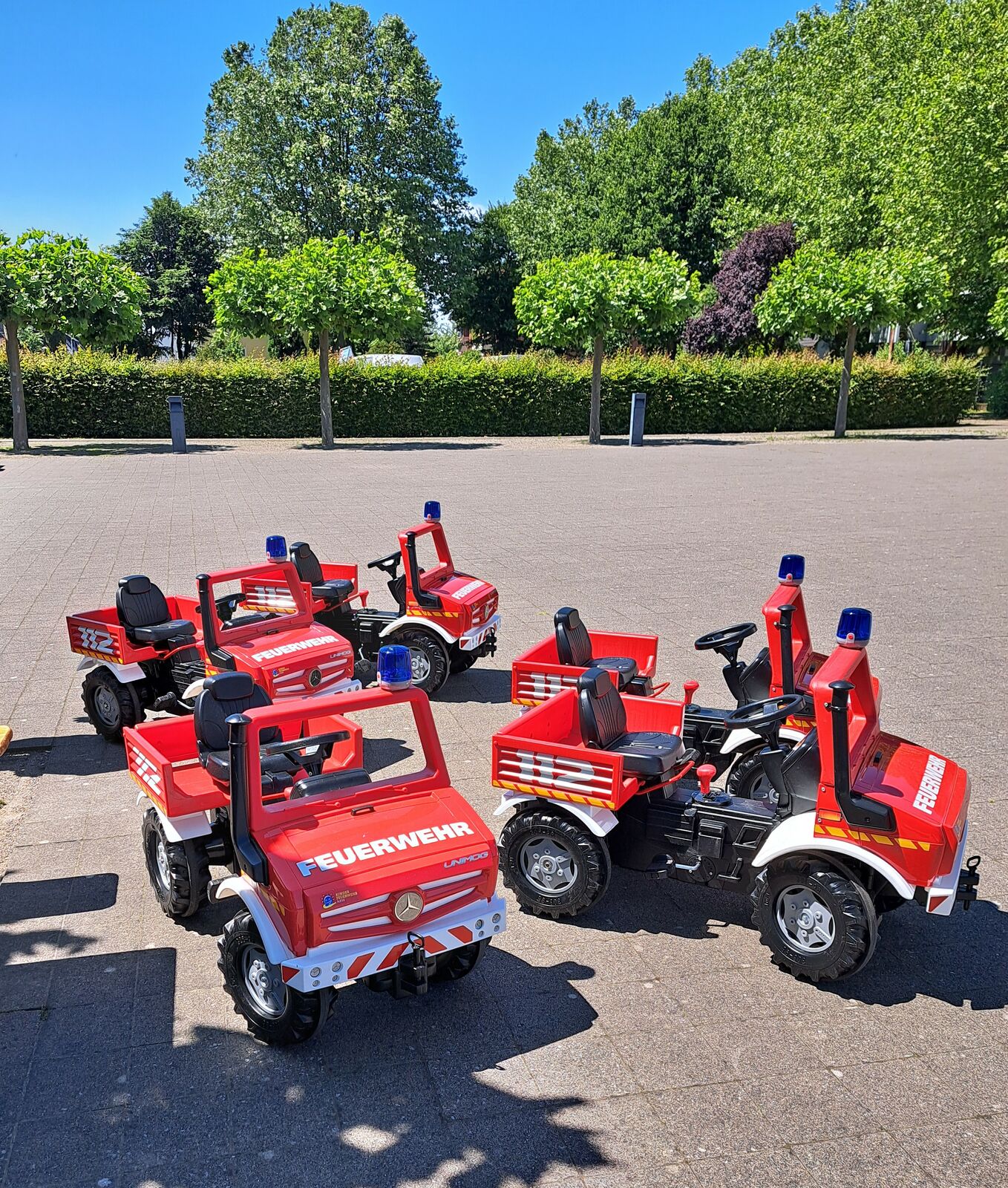 Kinderautos der Feuerwehr Lünen