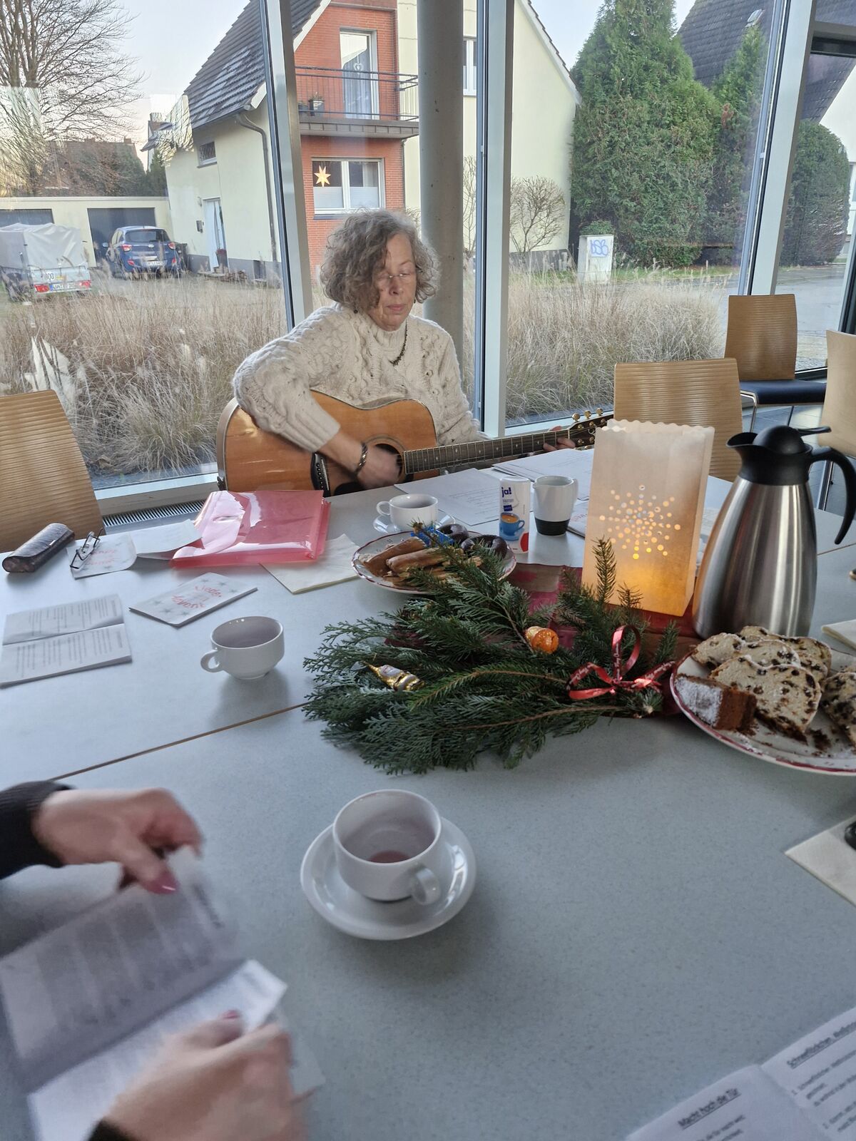 Kaffee Trinken im Advent