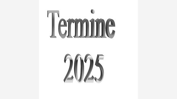 Themenbild: Termine 2025 Themenbild: Termine 2025
