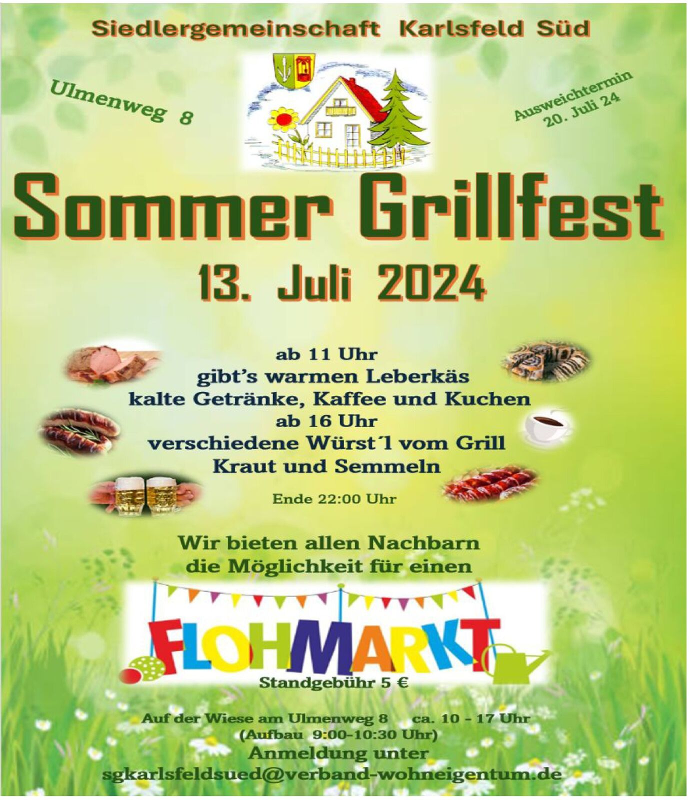 Grillfest Plakat