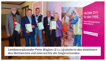(Erste von links im Bild Wolfgang Gasser, Vorsitzender der Kreisgruppe Celle)