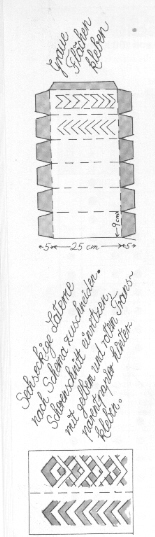 Schnittmuster einer Laterne von SNW