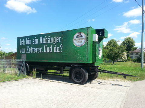 Bier-Anhänger