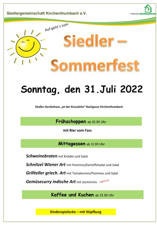 Siedlerfest 2022