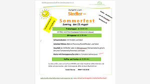 Sommerfest 2026